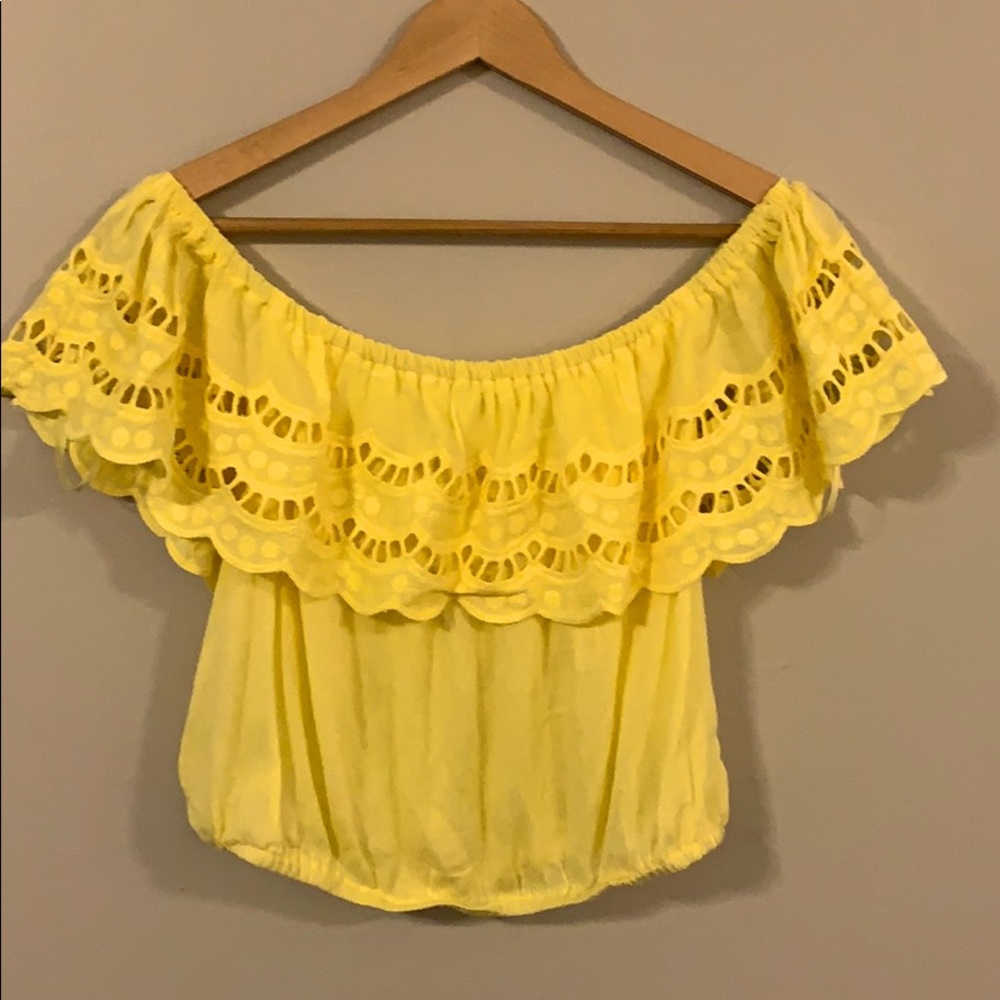 NWT She + Sky Off Shoulder Blouse